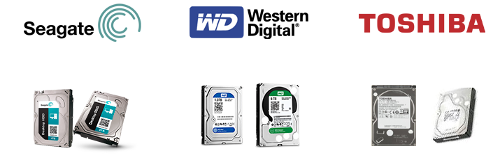 Segate,Toshiba,Western Digital Hard Disk