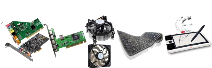 Sound Cards,USB Cards, Heat Sink Of All Types