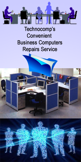 Businnes Computer Repairs Side Banner