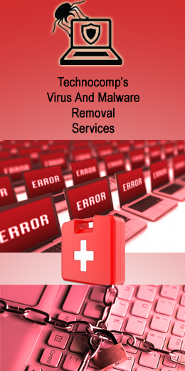Virus and Malware Cleaning Service Main Banner